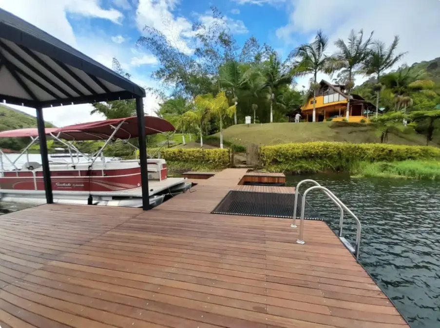 Muelle privado en Guatapé